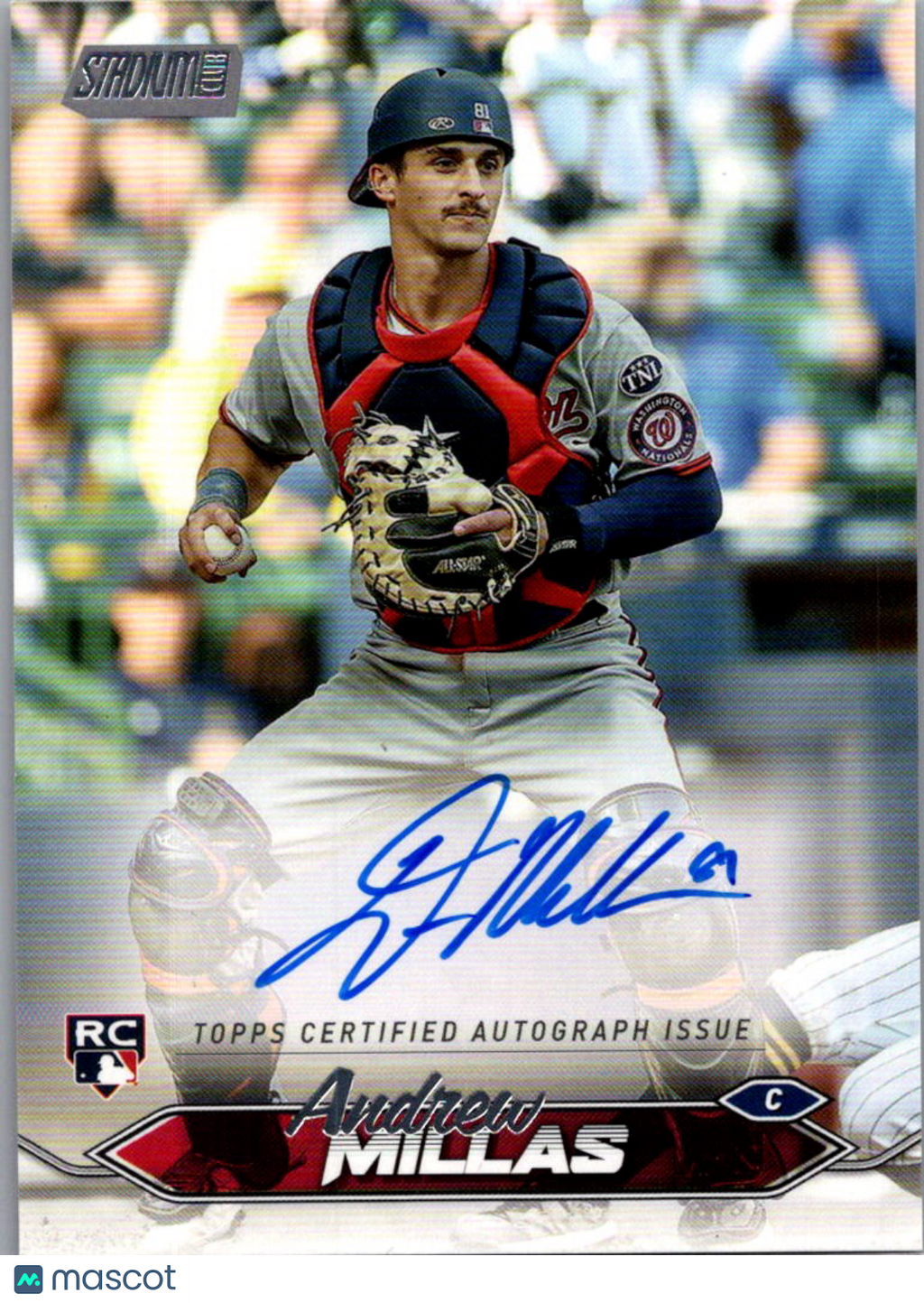 2024 Topps Stadium Club Andrew Millas #SCBA-AMI RC Auto
