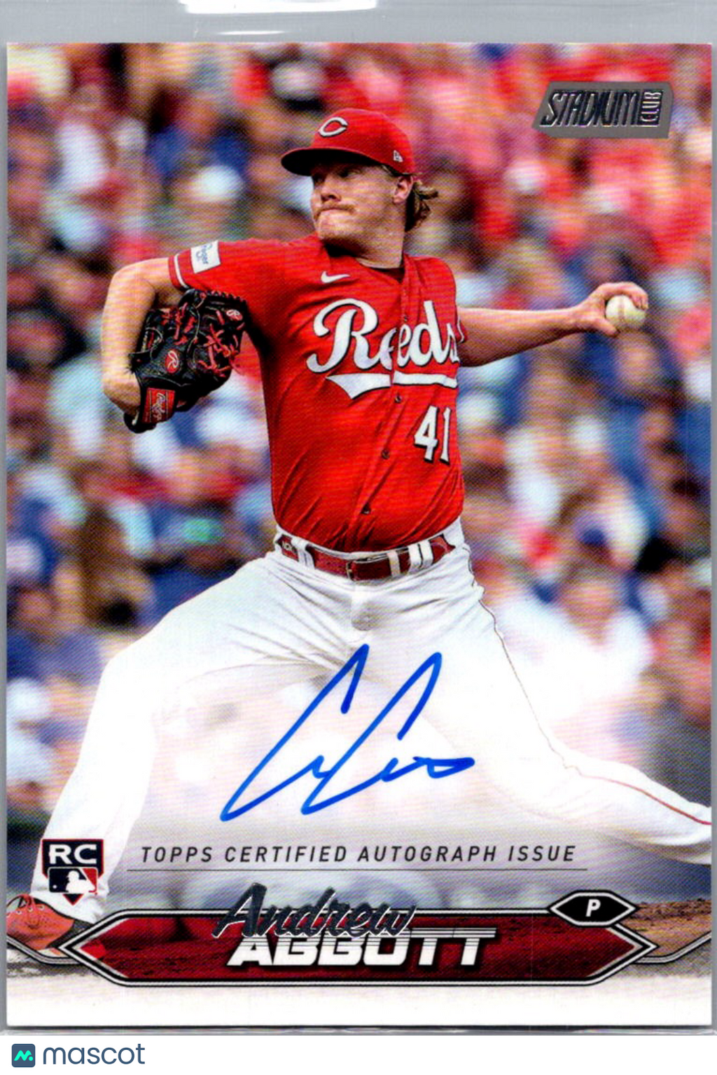 2024 Topps Stadium Club Andrew Abbott #SCBA-AA RC Auto
