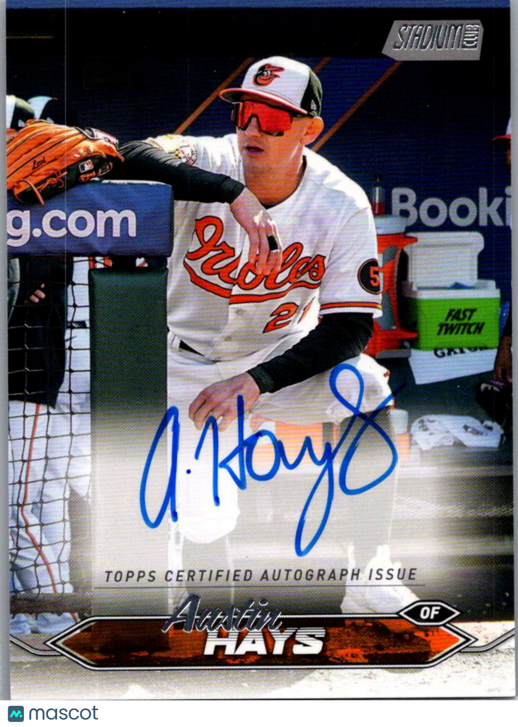 2024 Topps Stadium Club Austin Hays #SCBA-AH Auto