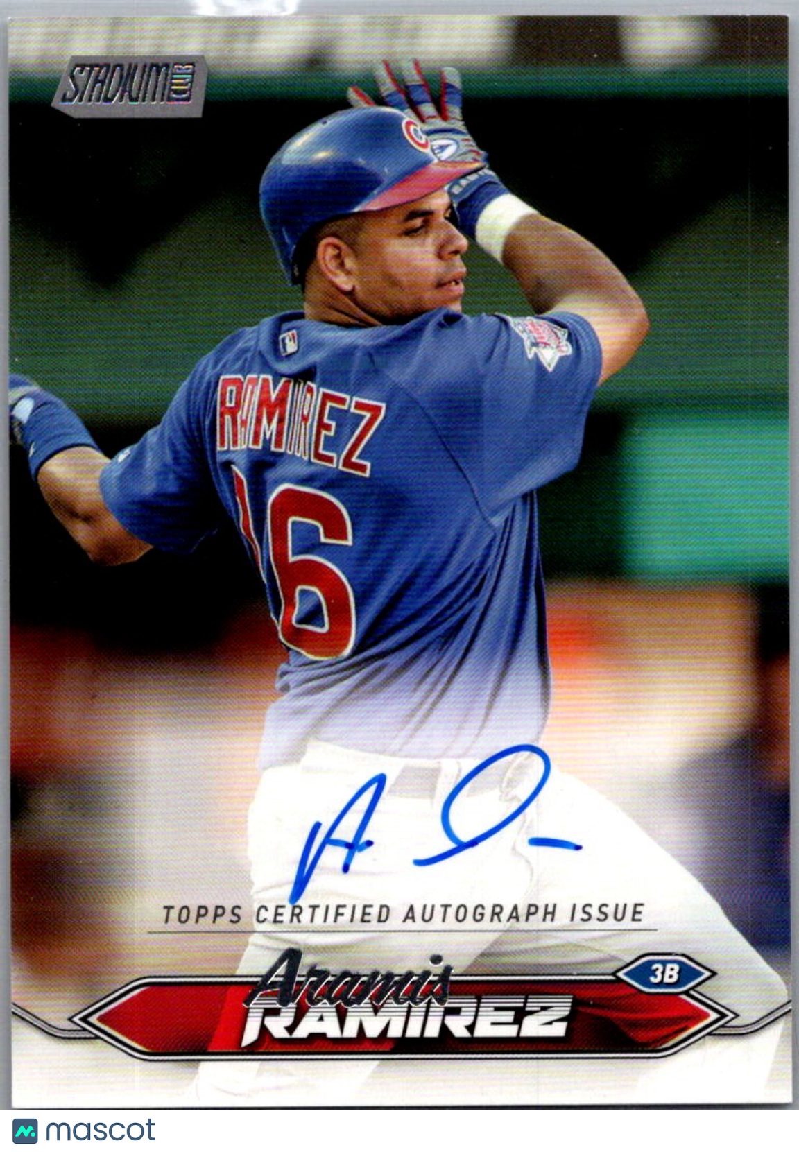 2024 Topps Stadium Club Aramis Ramirez #SCBA-AR Auto