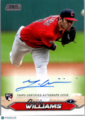 2024 Topps Stadium Club Gavin Williams #SCBA-GW RC Auto