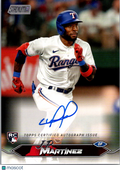 2024 Topps Stadium Club J.P. Martínez #SCBA-JMA RC Auto