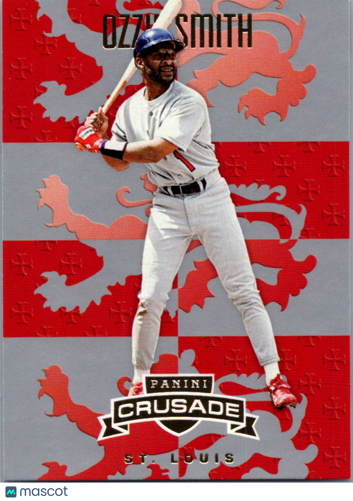 2025 Panini Crusade Baseball Ozzie Smith #165 Grey
