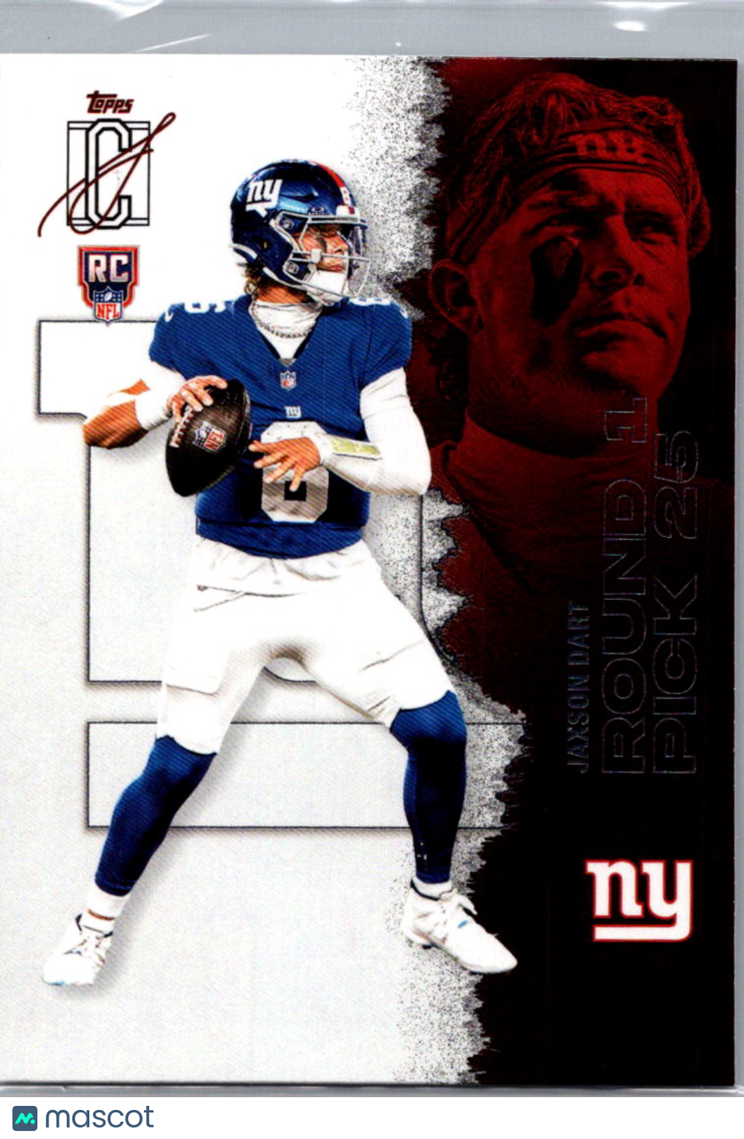 2025 Topps Signature Class Jaxson Dart #106 RC