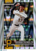 2026 Topps Chrome Bubba Chandler #93 Wave Refractor RC
