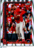 2025 Topps Chrome Nolan Arenado #14 RayWave Refractor