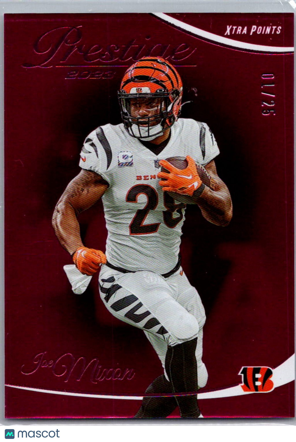 2023 Panini Prestige Joe Mixon #62 Xtra Points Premium /25