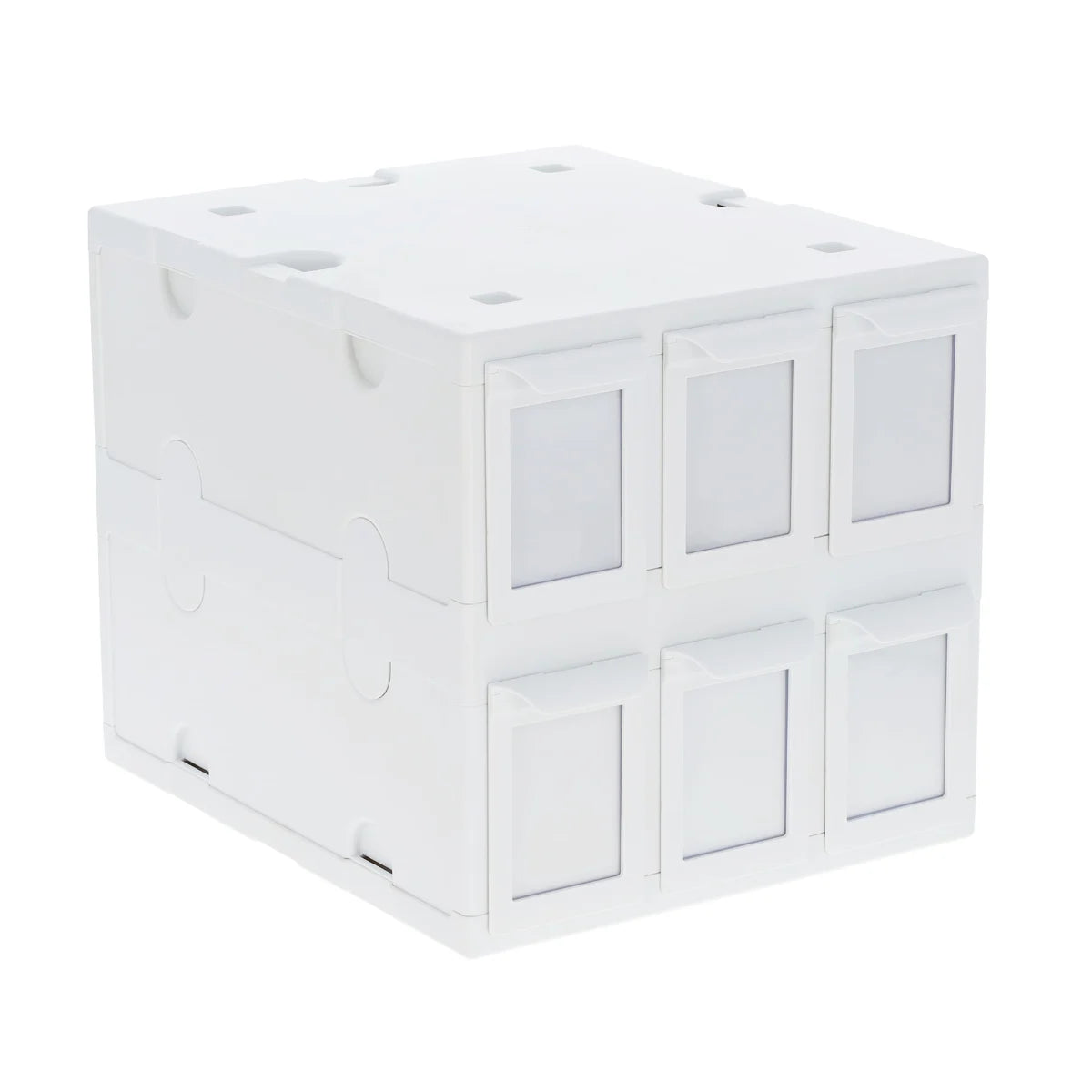 6 Drawer Card Catalog - White – The Collective Trading Co.