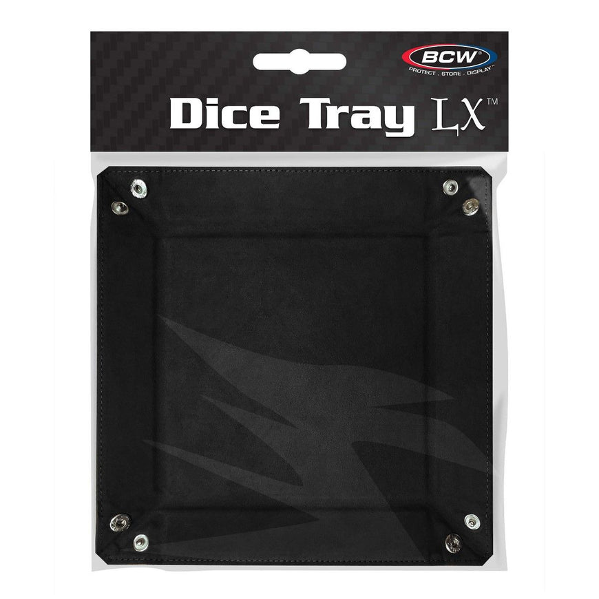Square Dice Tray - Black