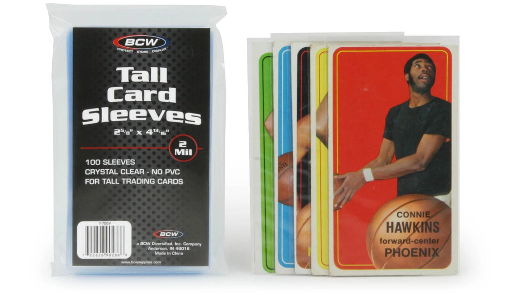 Tall Trading Card Sleeves