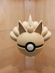 Ninetales Inspired Poke Ball image 0