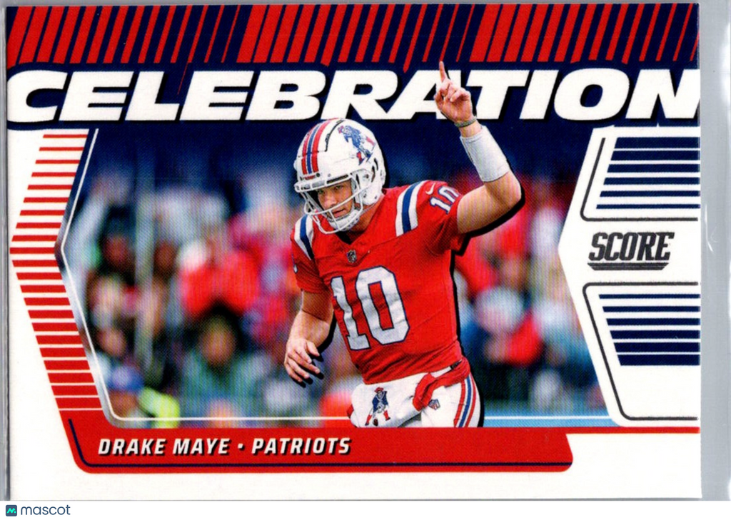 2025 Panini Score Drake Maye #C-DMA Celebration
