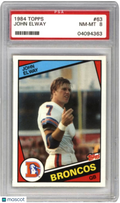 1984 Topps John Elway #63 PSA 8