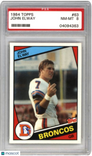 1984 Topps John Elway #63 PSA 8