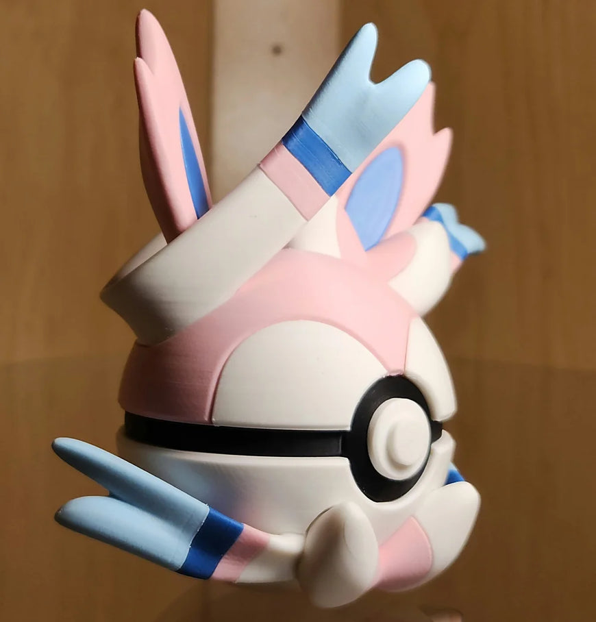 Sylveon Inspired Poke Ball image 2