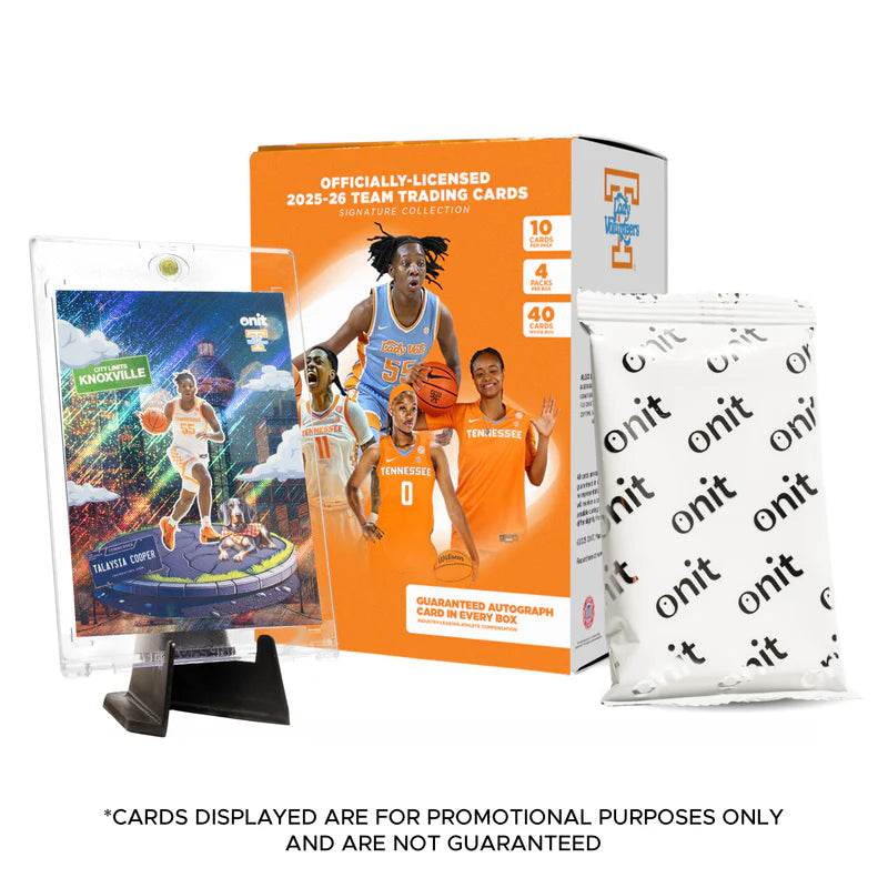 University of Tennessee Women's Basketball 2025-26 ONIT Team Set Platinum Box image 0