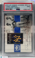 2000 Upper Deck Yankees Legends Legendary Lumber Tommy Henrich #TH-LL PSA 9