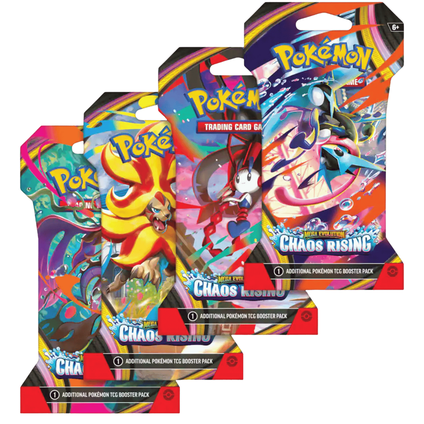 Pokemon: Mega Evolution - Chaos Rising - Sleeved Booster Pack