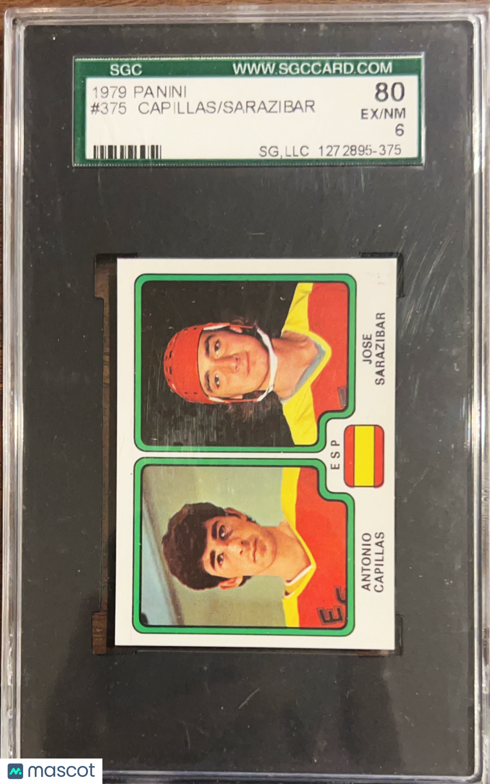 1979 Panini Capillas Sarazibar #375 SGC 6