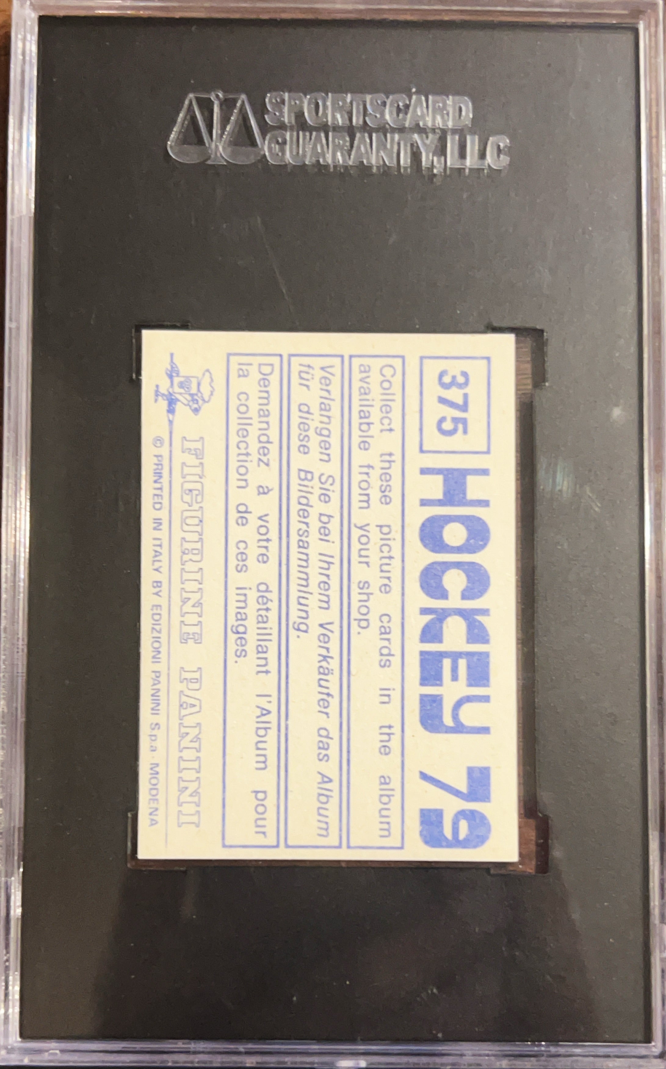 1979 Panini Capillas Sarazibar #375 SGC 6