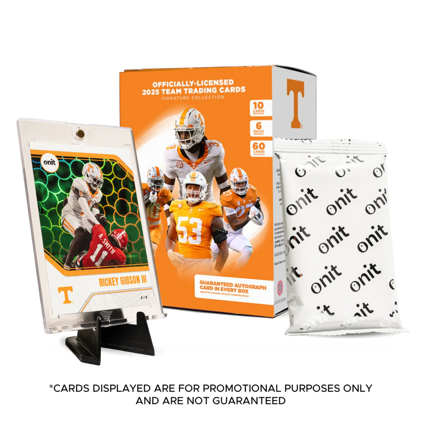 University of Tennessee Football 2025 Trading Cards - Platinum Box (Guaranteed Autograph) image 0