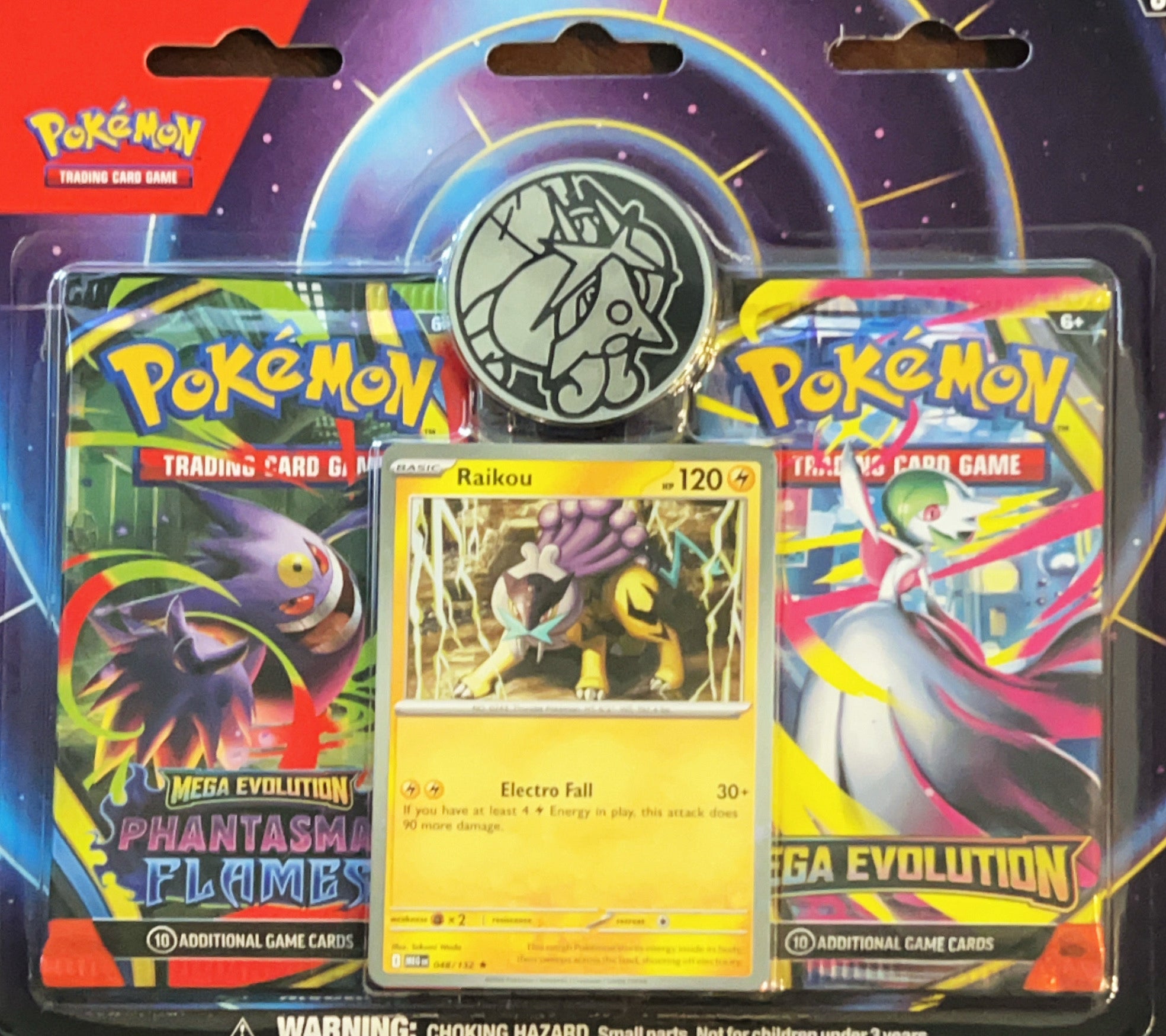 Pokemon TCG: Enhanced 2 Pack Blister - Raikou