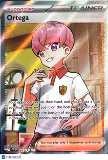 2024 Twilight Masquerade Ortega Reverse Holo Secret Rare FA #141/131