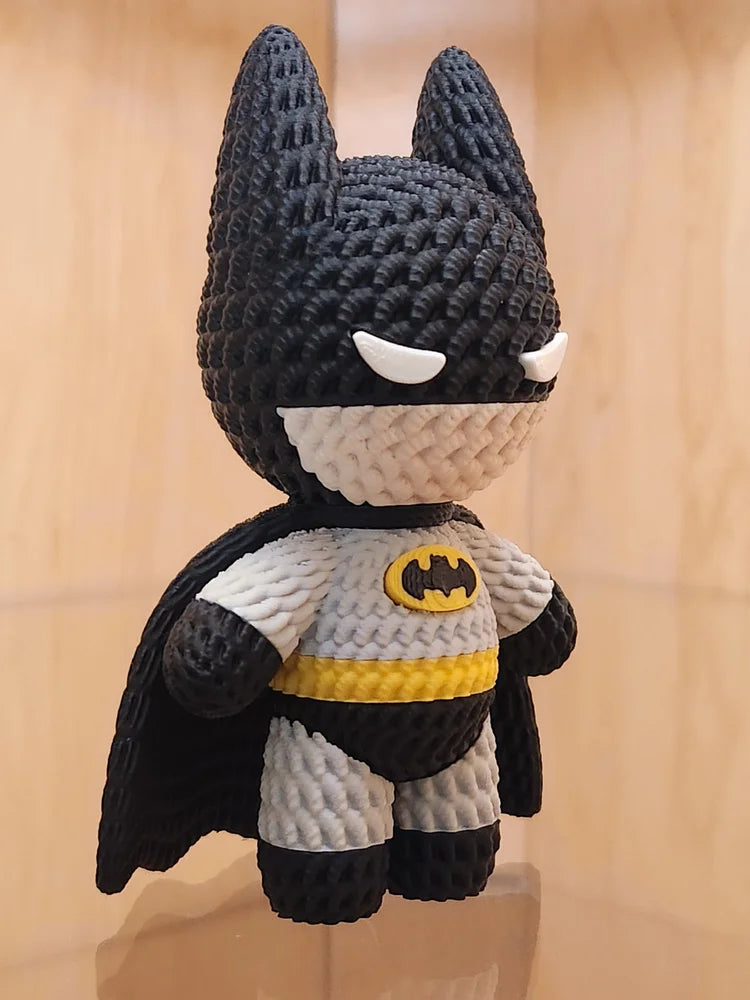 3D Printed Knitted Batman Inspired Figure 5" image 6
