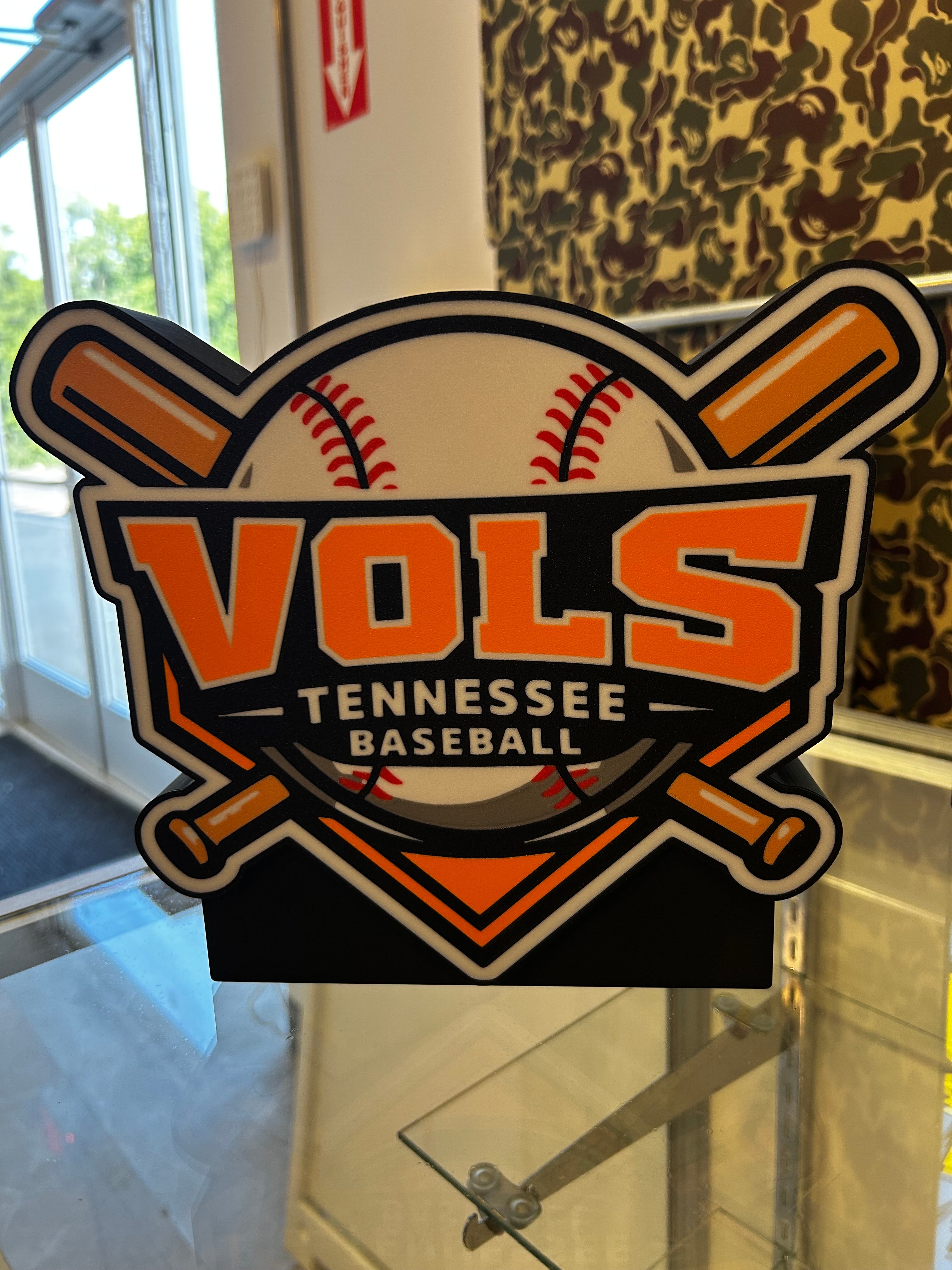 Tennessee Volunteers Baseball LED Lightbox