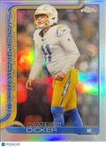 2024 Topps Chrome Cameron Dicker #162 Refractor