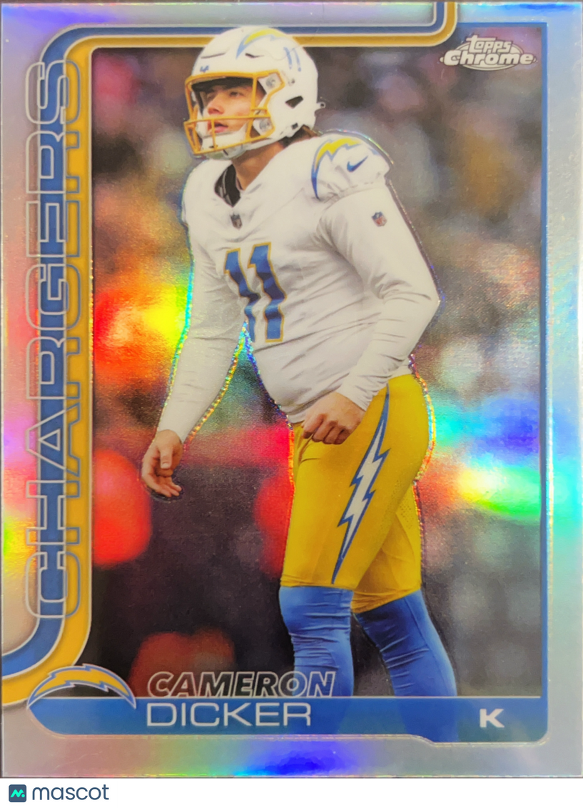 2024 Topps Chrome Cameron Dicker #162 Refractor