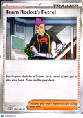 2025 Destined Rivals Team Rocket's Petrel Uncommon #176/182