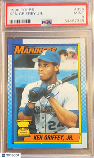 1990 Topps Ken Griffey JR. #336 PSA 9