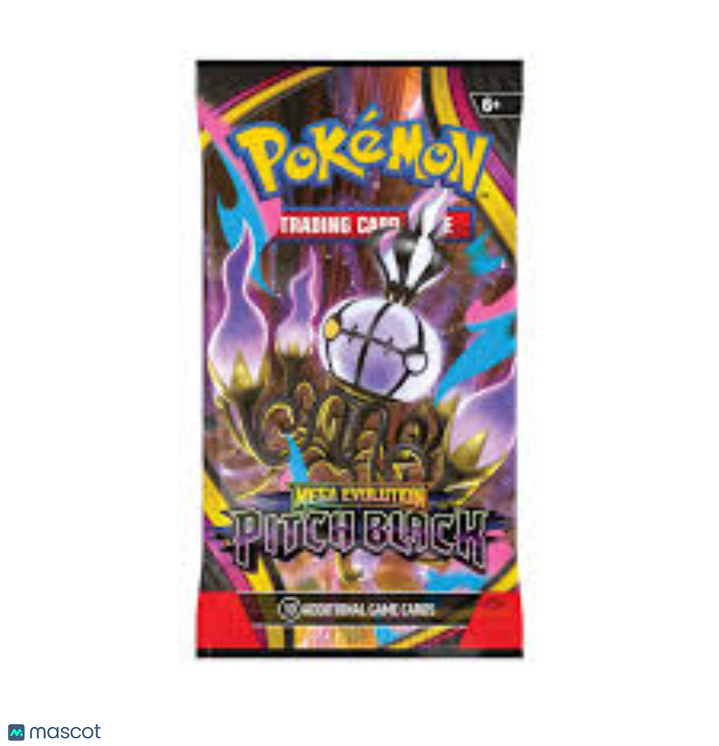 Pitch Black Mega Evolution Pokemon Booster Pack
