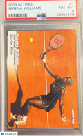 2003 Netpro Serena Williams #1 Rookie PSA 8