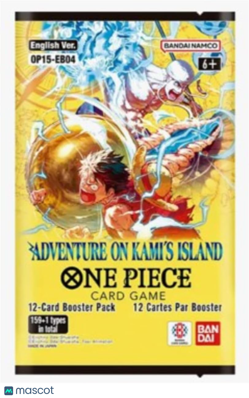One Piece Adventure on Kami's Island Booster Pack (OP-15 - EB-04) - 12 Cards