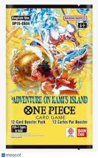 One Piece Adventure on Kami's Island Booster Pack (OP-15 - EB-04) - 12 Cards