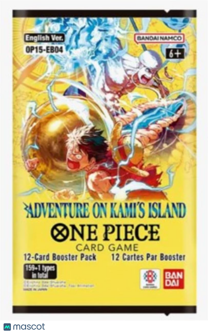 One Piece Adventure on Kami's Island Booster Pack (OP-15 - EB-04) - 12 Cards