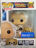 Funko Pop! Movies: Back to the Future – Doc & Einstein #972 Walmart Exclusive