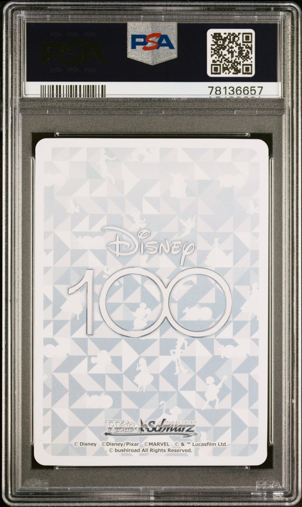 2023 Weiss Schwarz Japanese Disney100 Full Curiosity, Alice Japanese PSA 10 #003