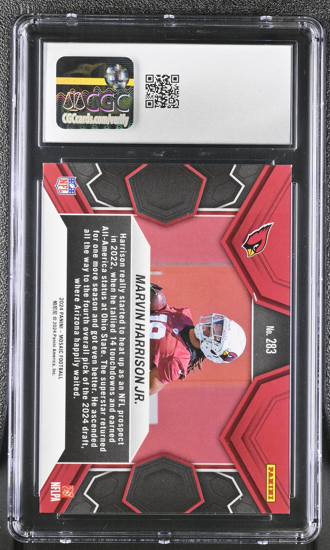 2023 Panini Mosaic Anton Harrison #283 CGC 9.5