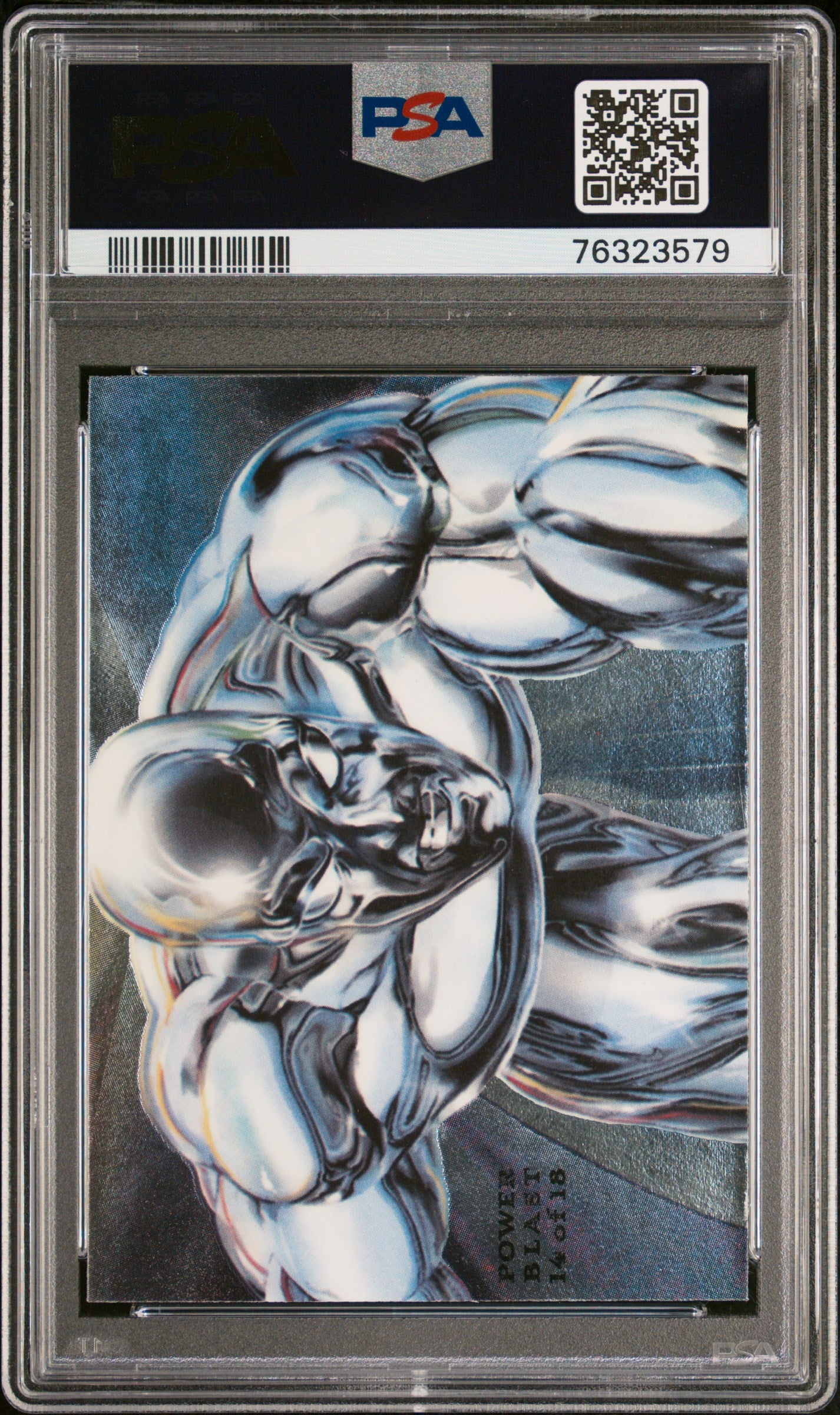 1994 Marvel Universe Flair Power Blast Silver Surfer #14 PSA 9