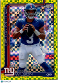 2025 Topps Chrome Russell Wilson #229 Yellow X-Fractor