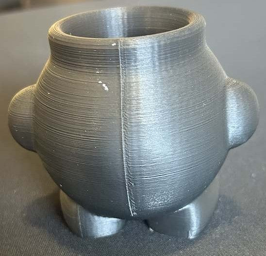 Gold Kirby Planter