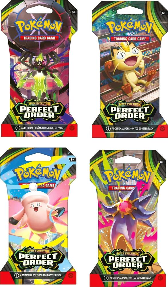 Pokemon Mega Evolution Perfect Order ME03 (POR) Sleeved Booster Pack