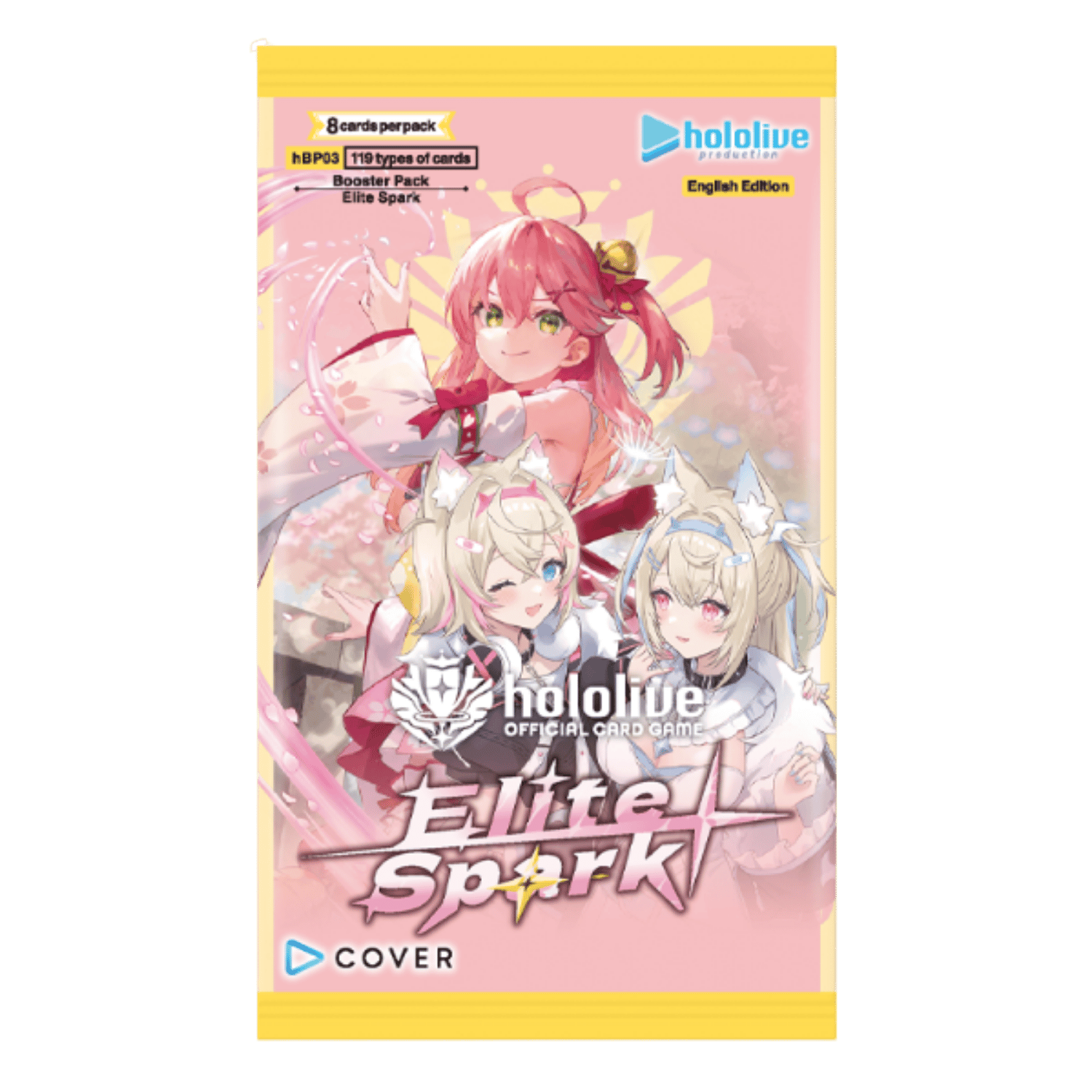 Holo Live Official Card Game Booster Pack Vol. 3 Elite Spark