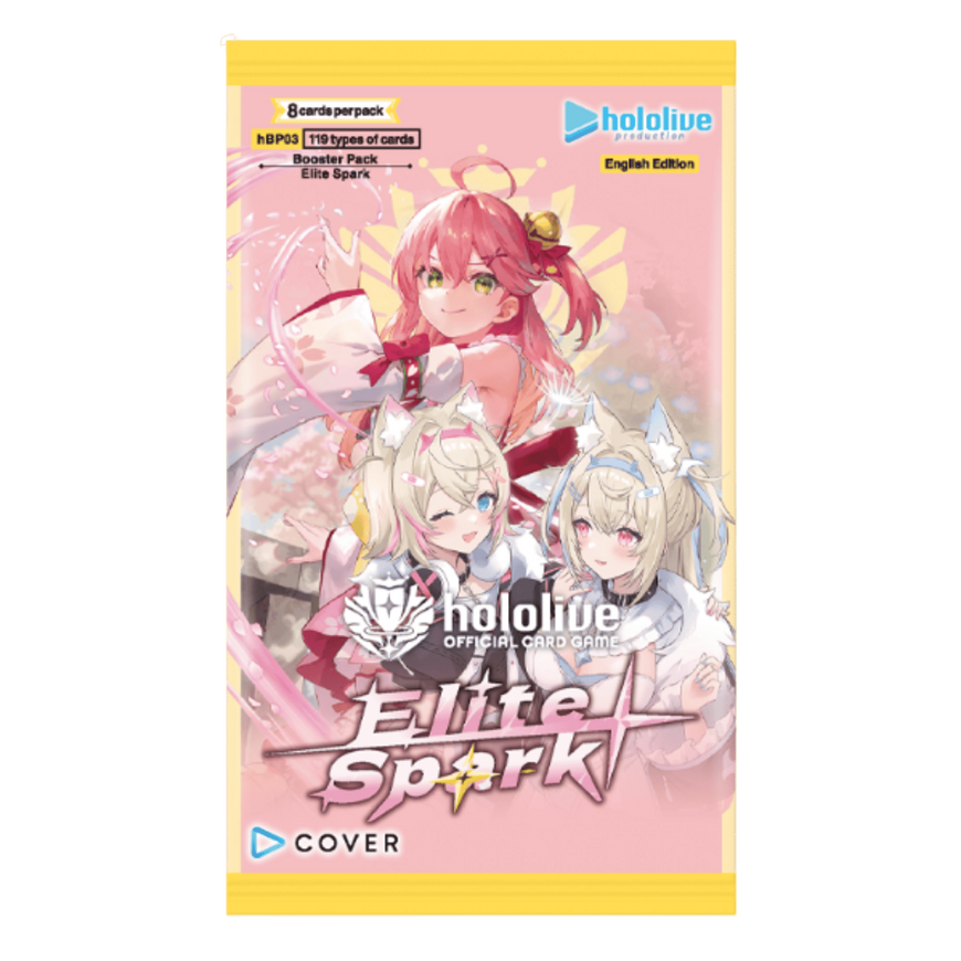 Holo Live Official Card Game Booster Pack Vol. 3 Elite Spark