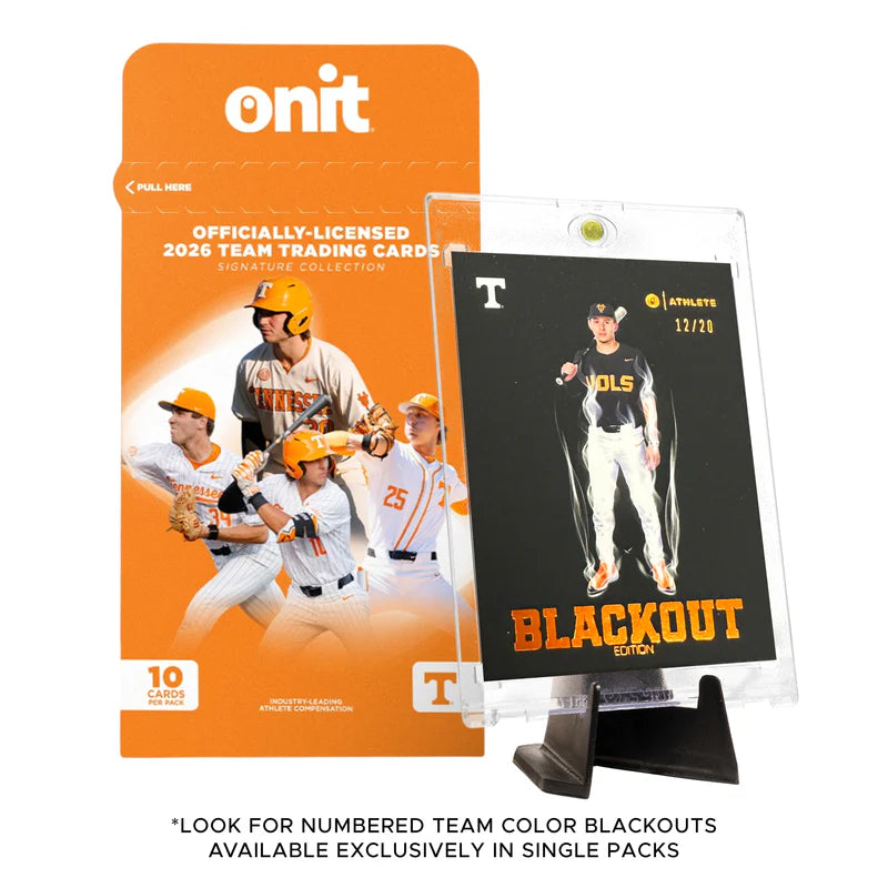 2026 Onit Athlete  University of Tennessee Baseball - Single Pack