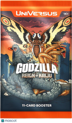 UniVersus CCG: Godzilla - Reign Of Kaiju Booster Pack