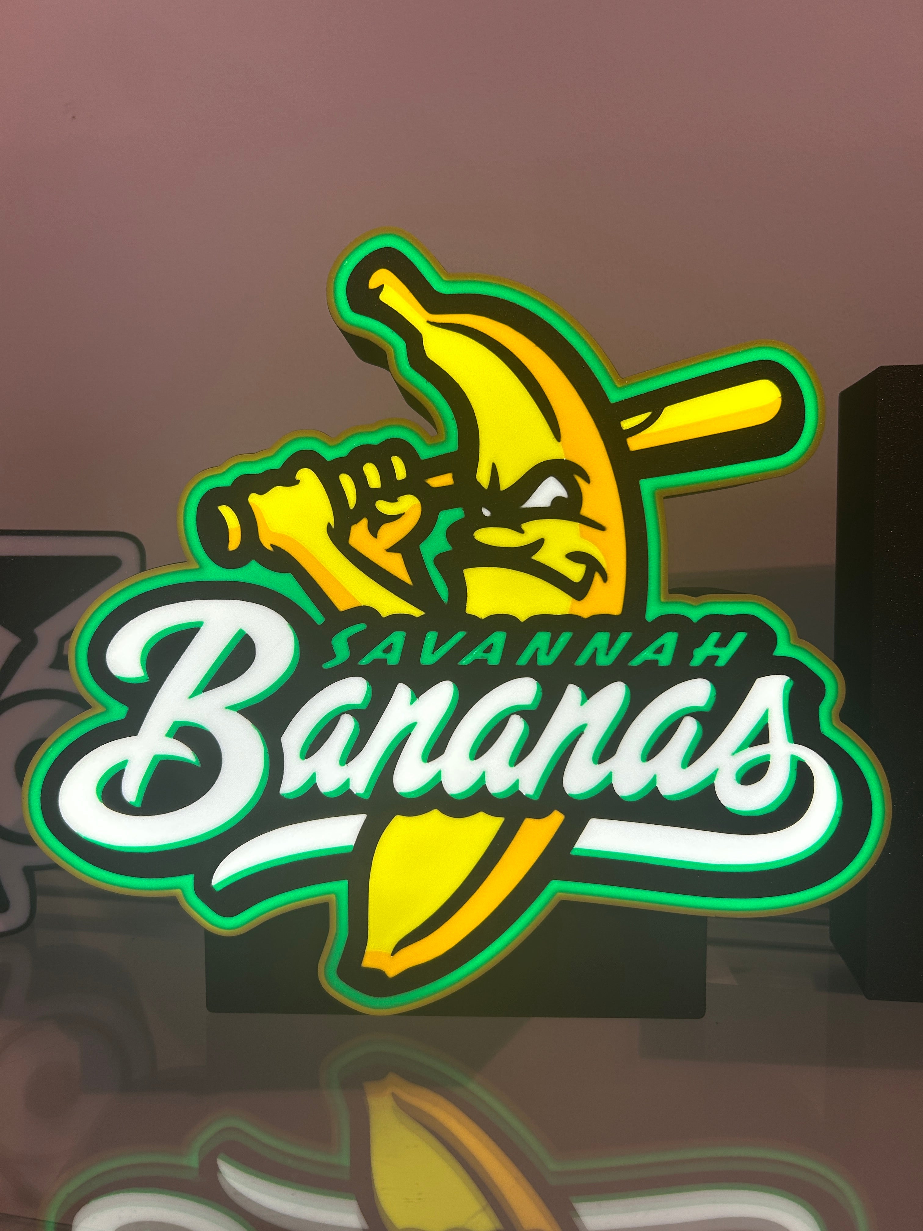 Savannah Bananas LED Lightbox